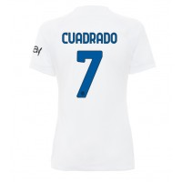 Koszulka piłkarska Inter Milan Juan Cuadrado #7 Strój wyjazdowy dla kobiety 2023-24 tanio Krótki Rękaw